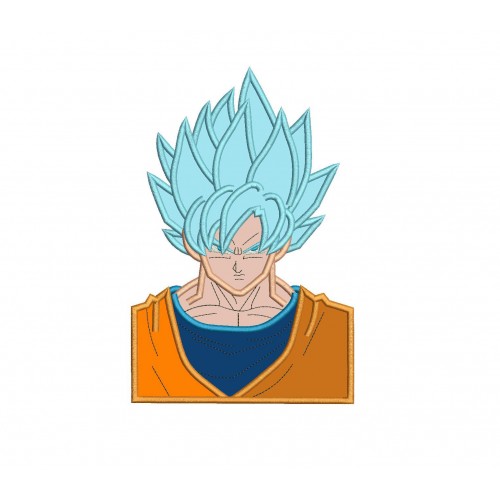 Goku Super Saiyan Applique Design