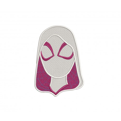 Gwen Spiderman into the Spiderverse Embroidery Design