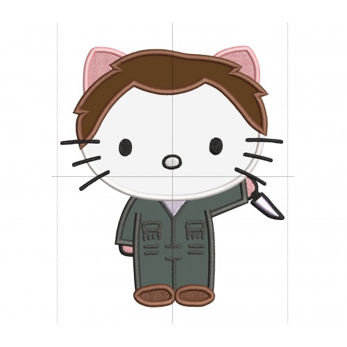 Hello Kitty Jason Applique Design Embr