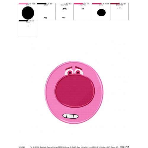 Inside Out Embarrassment Embroidery Design Embr