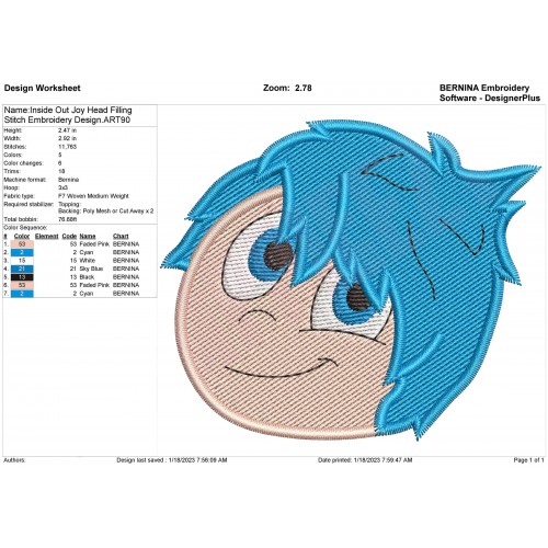 Inside Out Set Embroidery Designs