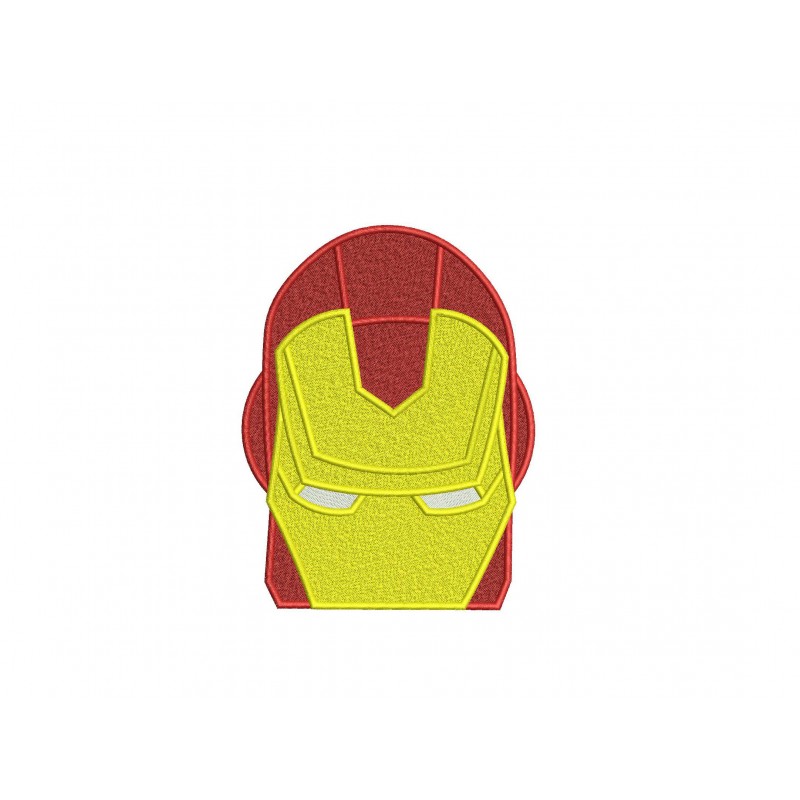 Iron Man Embroidery Iron Man Avengers Peeker Head Embroidery Design