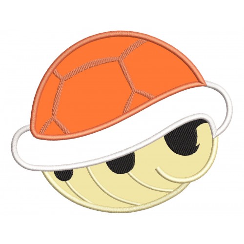 Koopa Troopa Mario Applique Design Embr