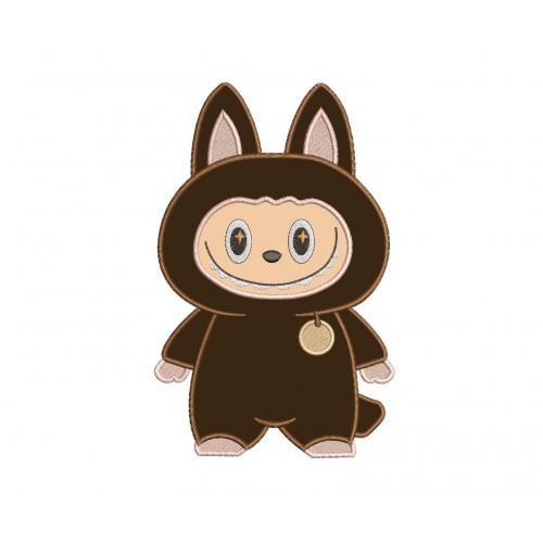 Labubu Applique Design