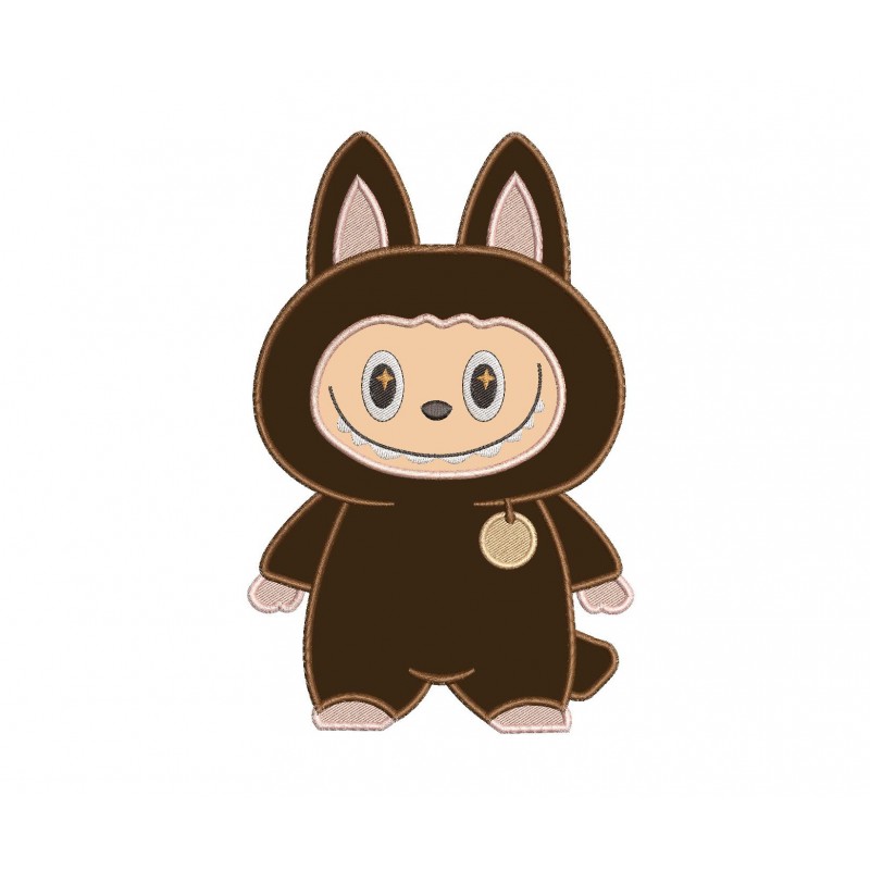Labubu Applique Design