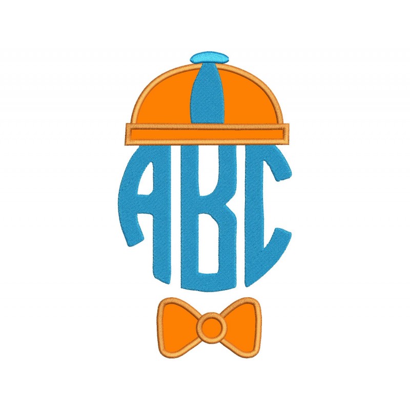 Learning with Blippi ABC Applique Design