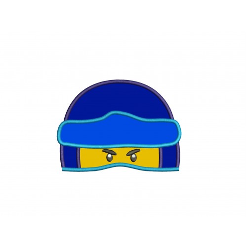 Lego Ninjago Peeker Ninja Applique Design