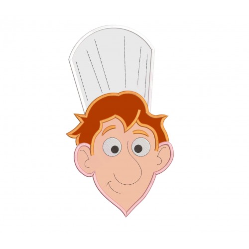 Linguini Head Applique Design
