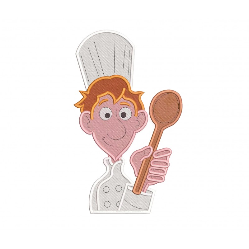 Linguini form Ratatouille Embroidery Design