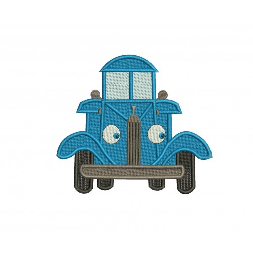 Little Blue Truck Embroidery Design