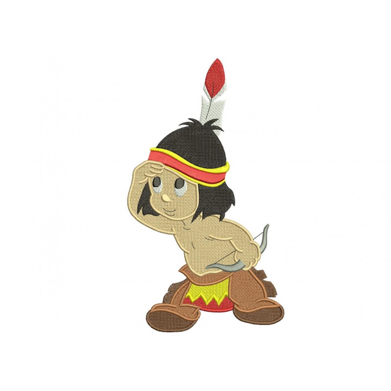 Little Hiawatha Disney the Silly Symphonies Embroidery Design