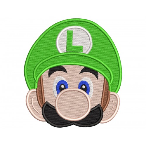 Luigi Peeker Embroidery Design Embr
