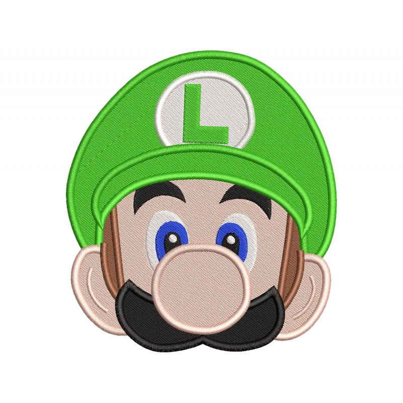 Luigi Peeker Embroidery Design Embr