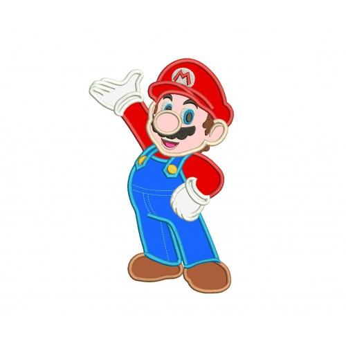 Mario Machine Applique Design
