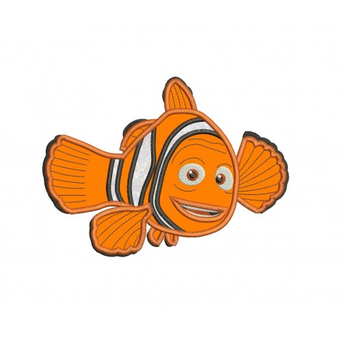 Marlin Finding Nemo Applique Design