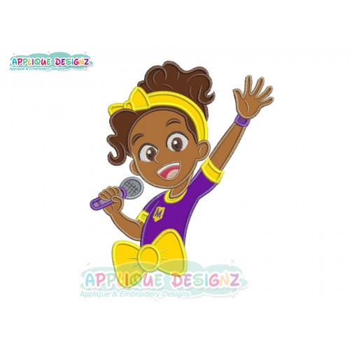 Meekah Blippi Friend Applique Design