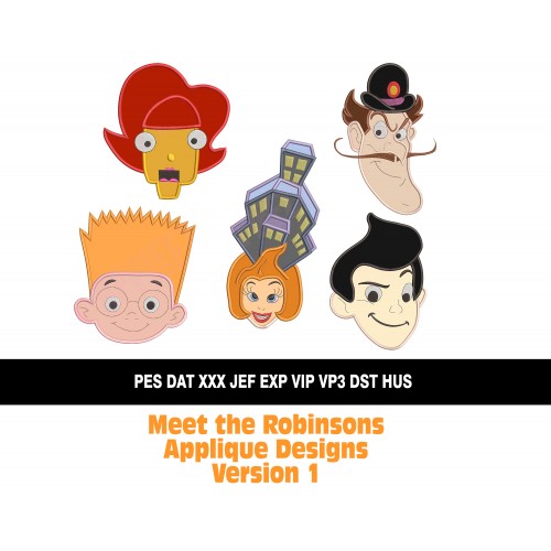 Meet the Robinsons Applique Designs Version 1