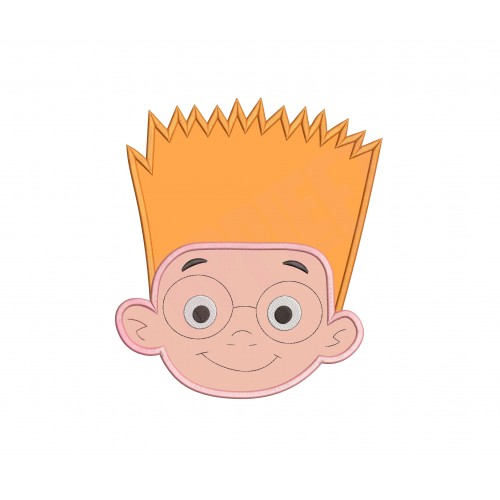 Meet the Robinsons Head Applique Design