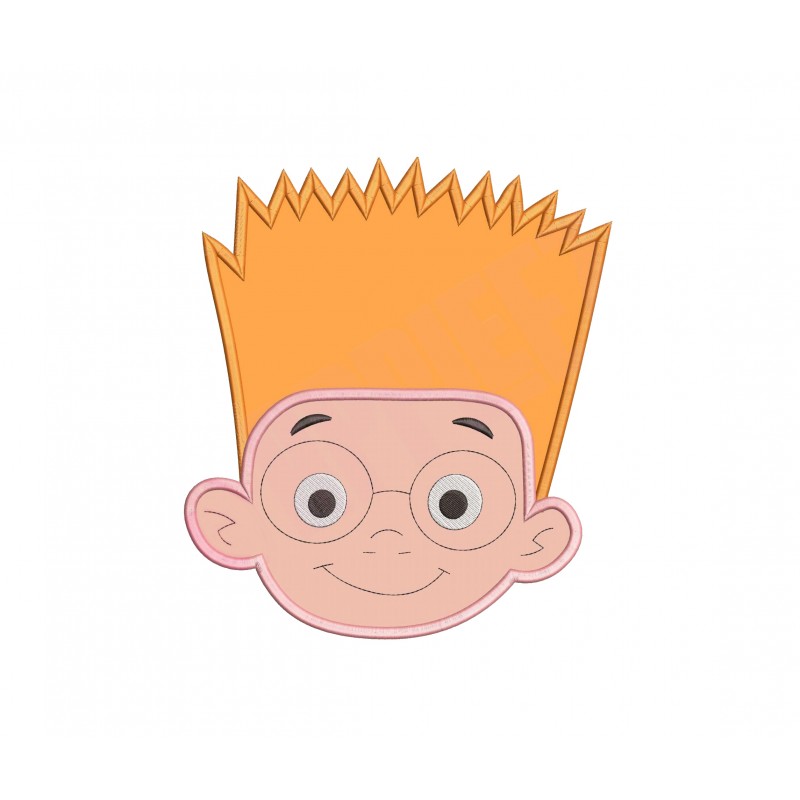 Meet the Robinsons Head Applique Design