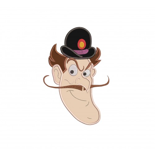Michael Goob Yagoobian Head Applique Design
