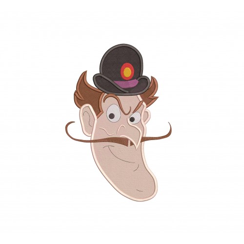 Michael Goob Yagoobian Head Embroidery Design