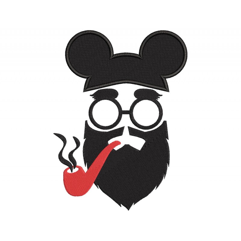 Mickey Disney DAD Embroidery Design Embr