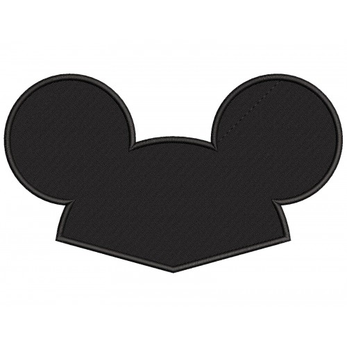 Mickey Ears Disney Ears Embroidery Design Embr