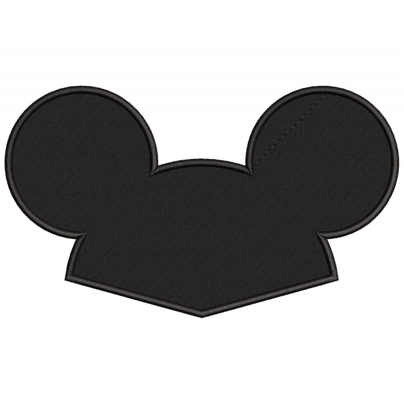 Mickey Ears Disney Ears Embroidery Design Embr
