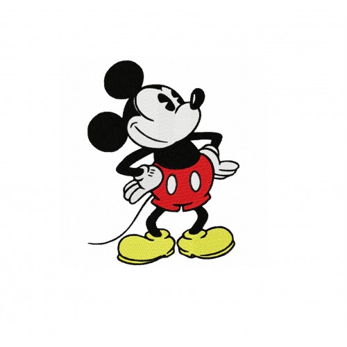 Mickey Vintage Embroidery Design