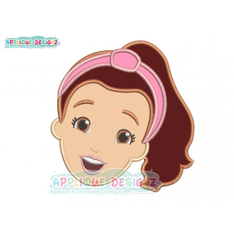 Ms. Rachel Head Applique Design