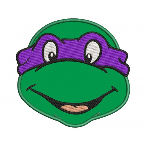 Ninja Turtles Applique Design Embr