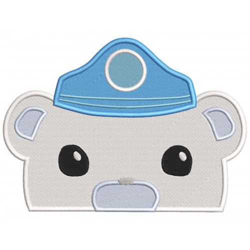 Octonauts Peeker Embroidery Design Embr