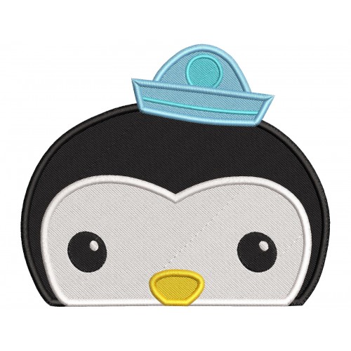 Octonauts Penguin Embroidery Design Embr