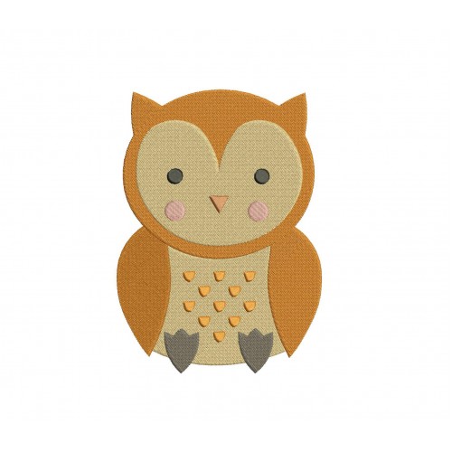 Owl Embroidery Design