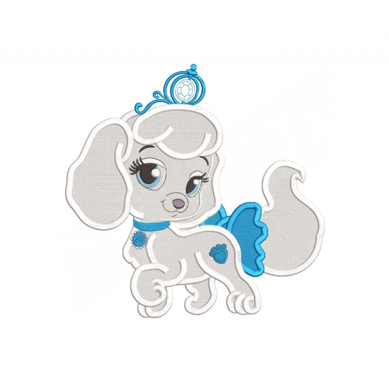 Palace Pets Pumpkin Puppy Embroidery Design