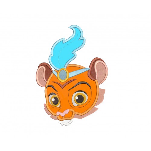 Palace Pets Sultan Head Applique Design