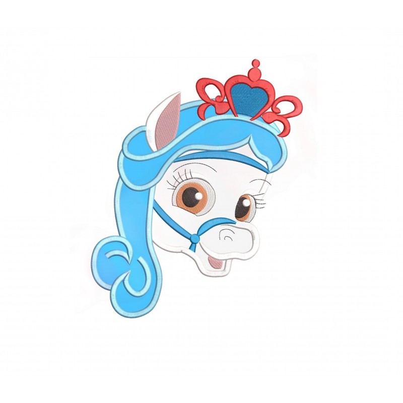 Palace Pets Sweetie Pony Head Applique Design