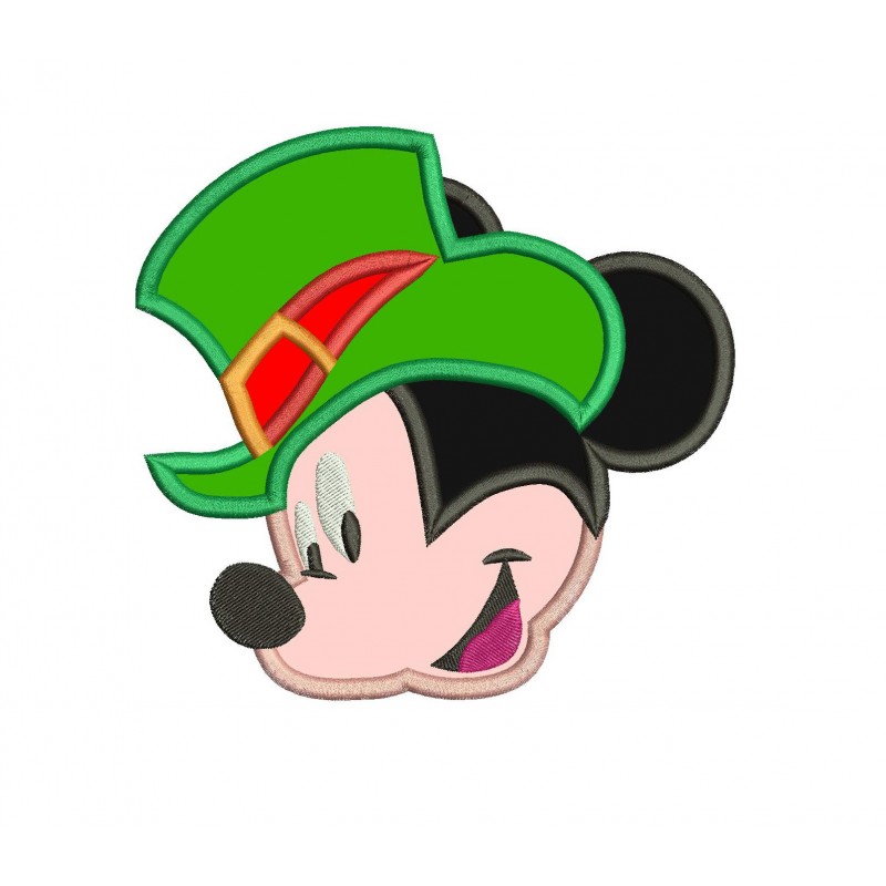 Patrick Mickey Mouse Applique Design