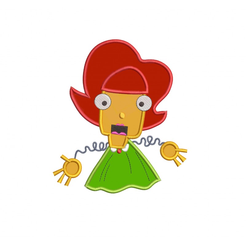 Petunia Robinson Applique Design
