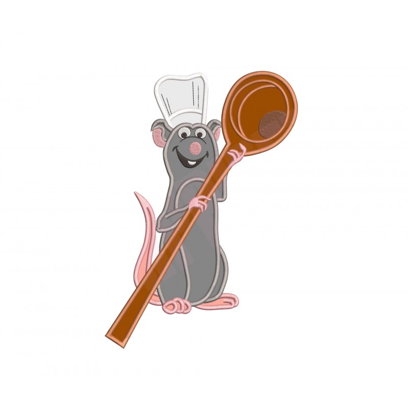 Ratatouille Applique Design