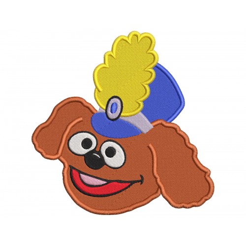 Rowlf the Dog Muppet Babies Embroidery Deign Embr