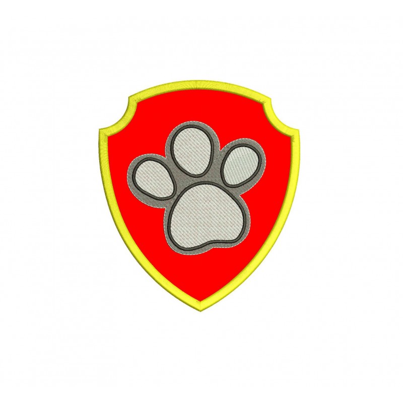 Ryder Logo Paw Patrol Applique Design