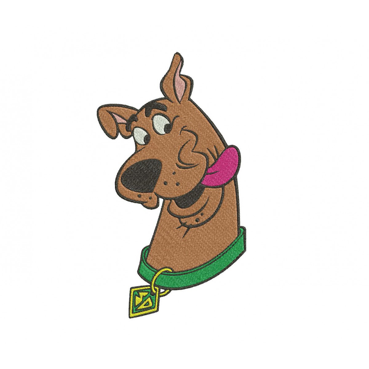 Scooby Doo Dog Embroidered patch 3 1/2 inches Tall 