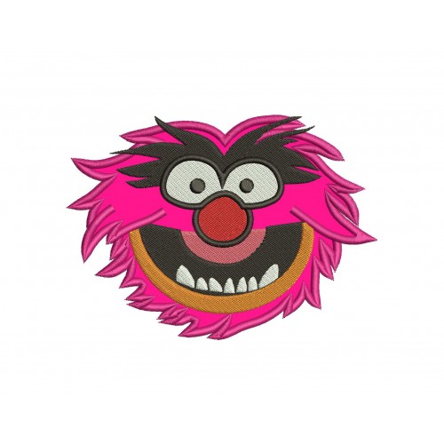 Sesame Street Animal Face Applique Design