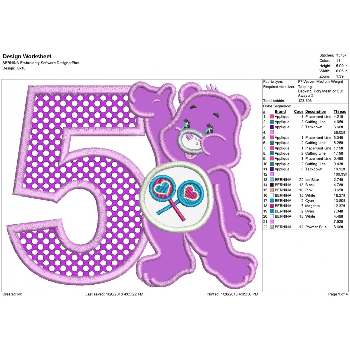 Care Bears Inspired Heat Transfer Design - Birthday Girl – LuvibeeKidsCo