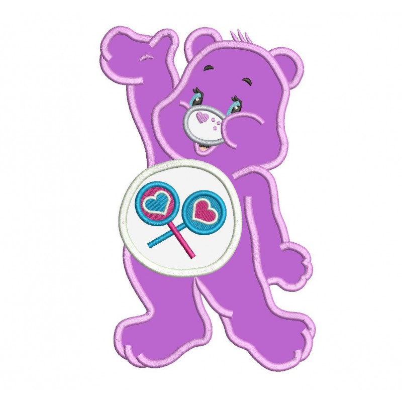 Share Bear Care Bears Applique Design