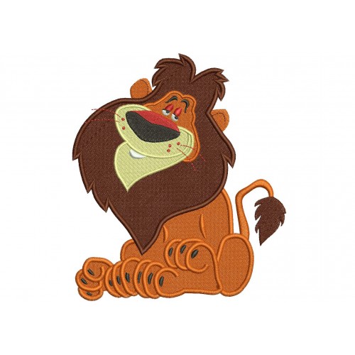 Silly Symphonies Lambert the Lion Disney Embroidery Design