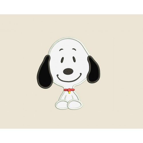 Snoopy Applique Design