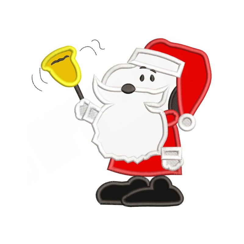 Snoopy Christmas Applique Design