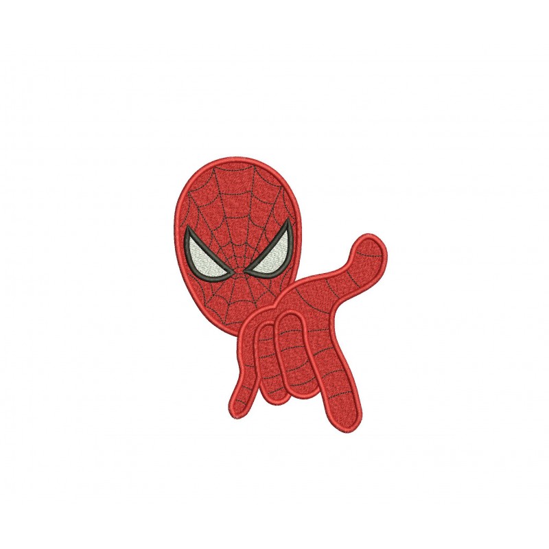 SpiderMan SuperHero Embroidery Design